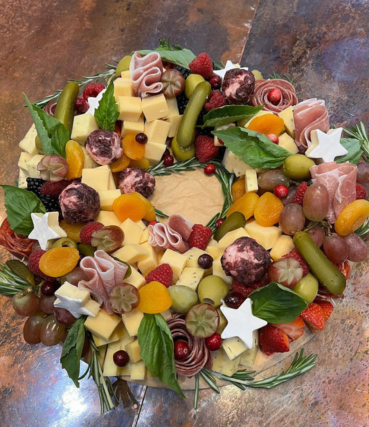 Christmas Charcuterie Wreath